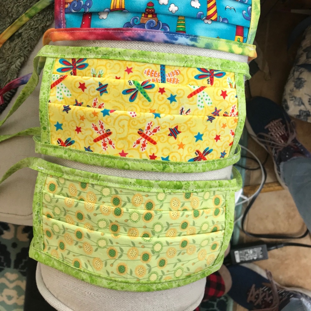 Masks for sale! Fabrics vary!